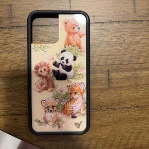 Cute Animal Phone Case with Black Border